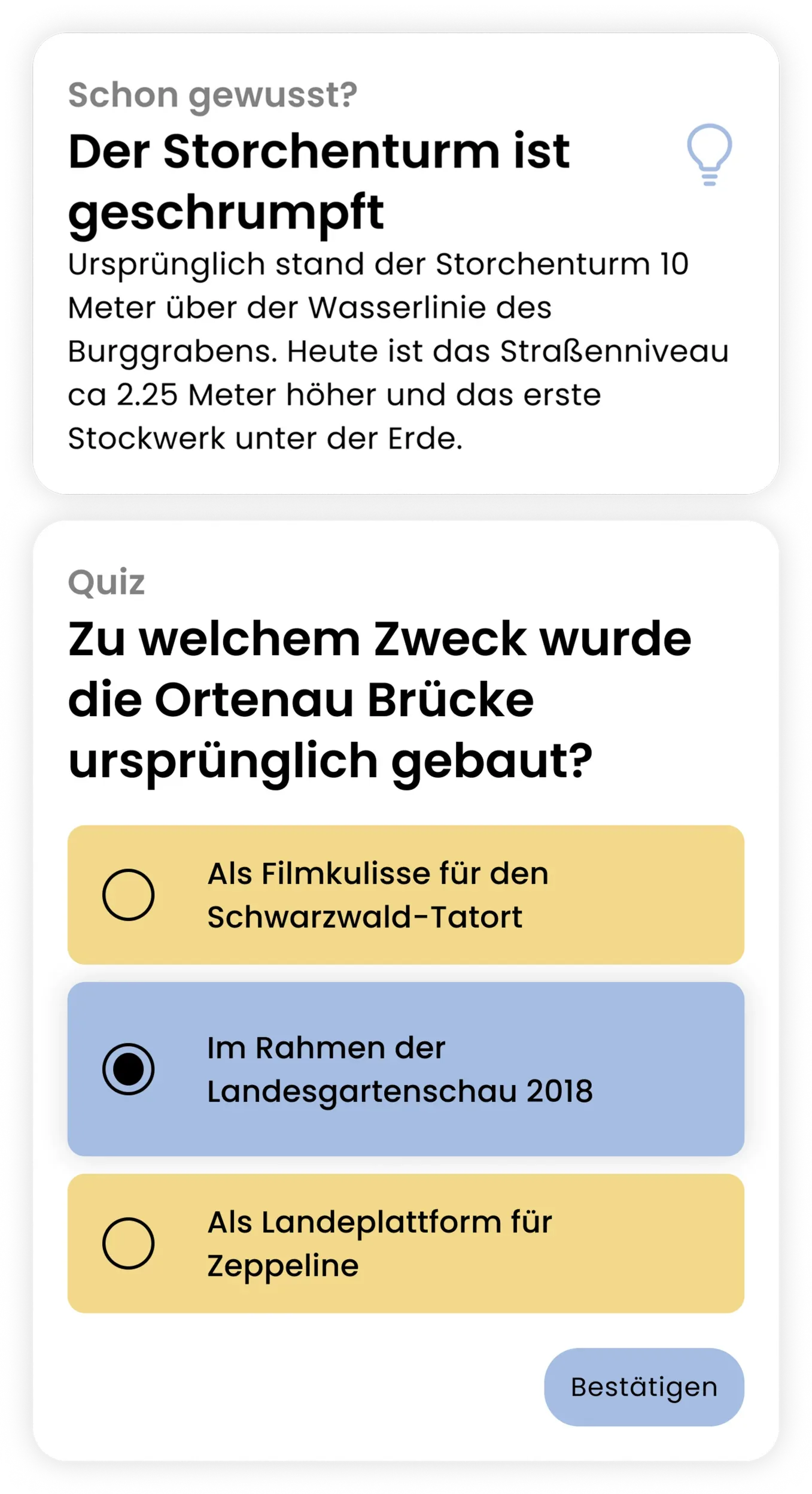 Du bist hier? Wir sind da.